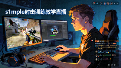 CSGO职业选手s1mple射击训练教学直播