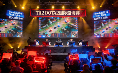 DOTA2国际邀请赛比赛场景